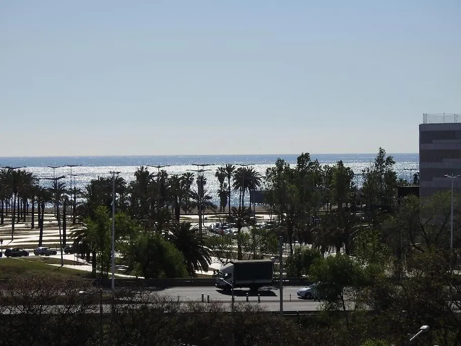 Piso En Zona Forum Con Vistas Al Mar location